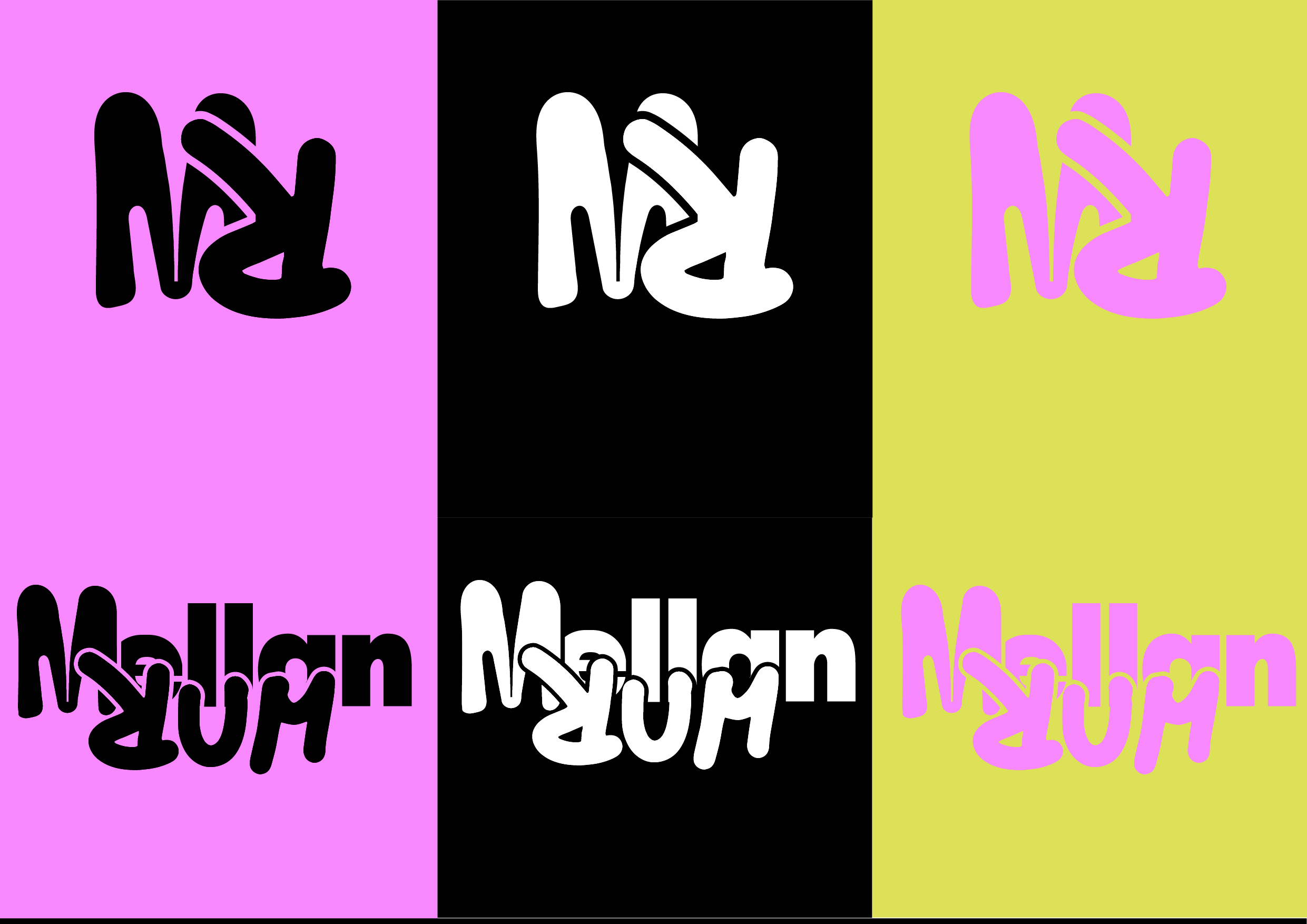 Mellanrum - brand identity for a community festival